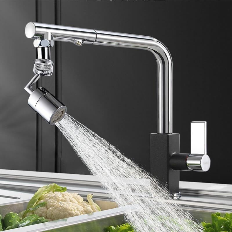 Universeller Wasserhahn-Spritzschutzfilter